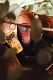 Hand cream and lip balm for softness