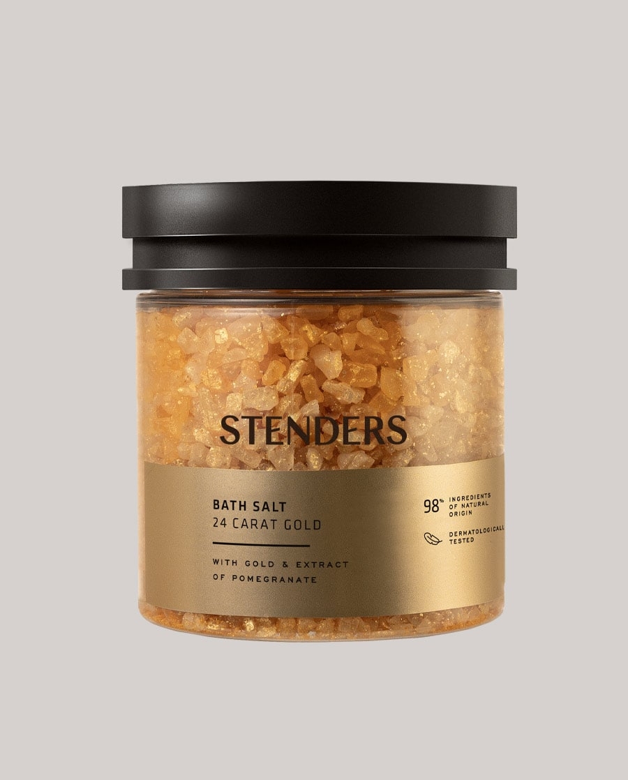 Bath salt 24 Carat Gold - STENDERS Cosmetics