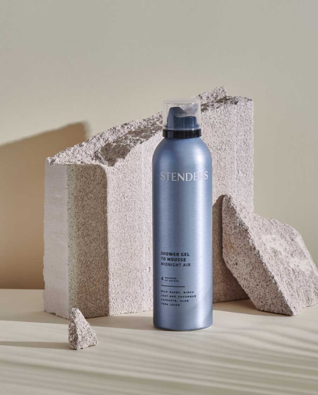 Shower gel to mousse Midnight Air - STENDERS Cosmetics