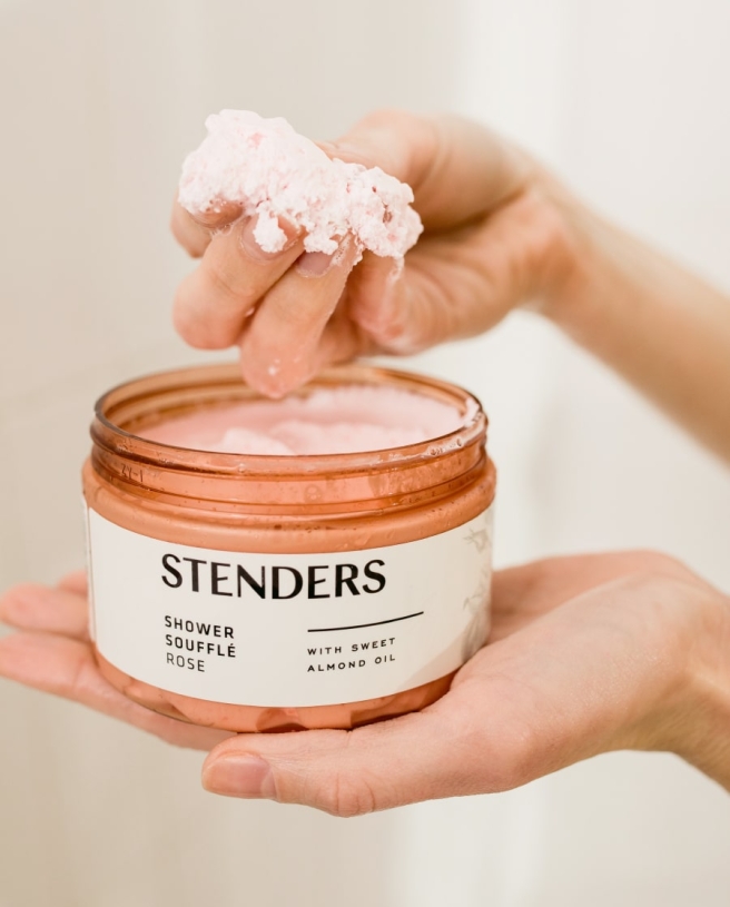 Rose shower soufflé - STENDERS Cosmetics