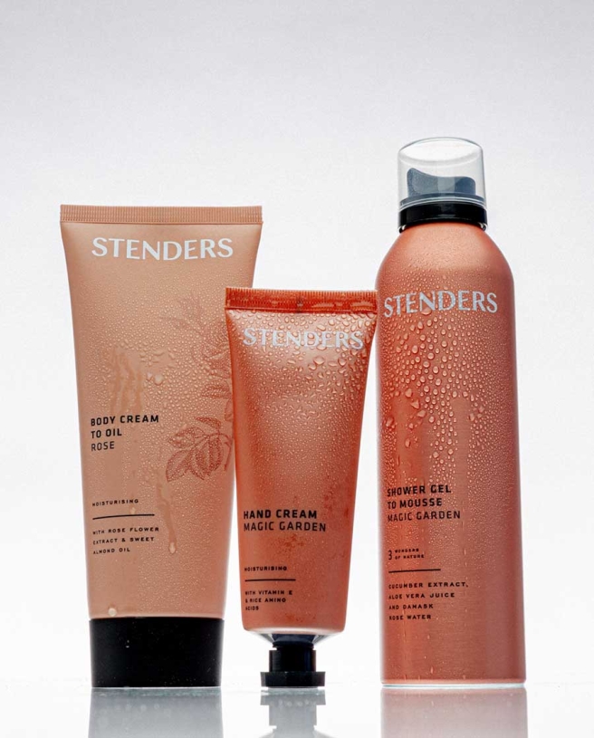 STENDERS シャワージェル ローズ バスボムセット Gift set Magic Garden - STENDERS Cosmetics
