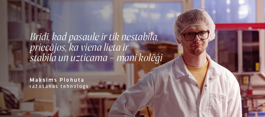 Maksims Plohuta ražošanas tehnologs